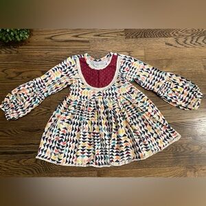 EUC Newfangled Clothing Toddler Long Sleeve Tunic Sz 4